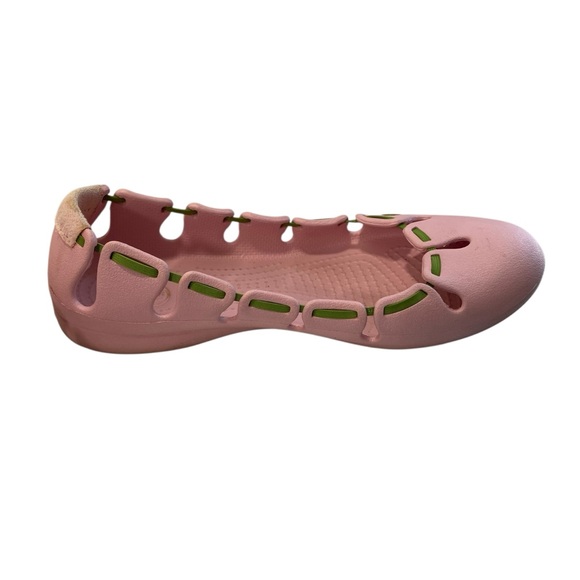 Crocs Springi Ballet Flats Pink Tulip Womens 8 Comfort Round Toe Elastic Relaxed - Picture 6 of 8